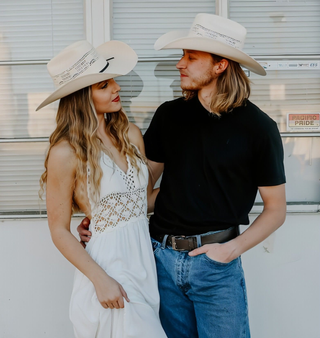 Bozeman Straw Cowboy Hat Cream