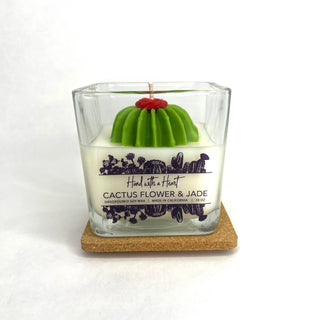 Cactus flower & Jade Soy Wax Candle