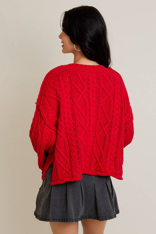Lainey Cable Knit Sweater