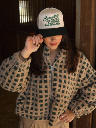 Country and Western Two Tone Trucker
