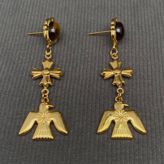 18k Freebird Earrings