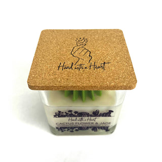Cactus flower & Jade Soy Wax Candle