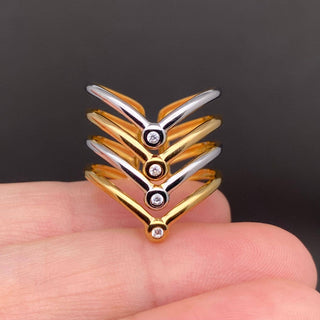 18k Layla Stacked Ring