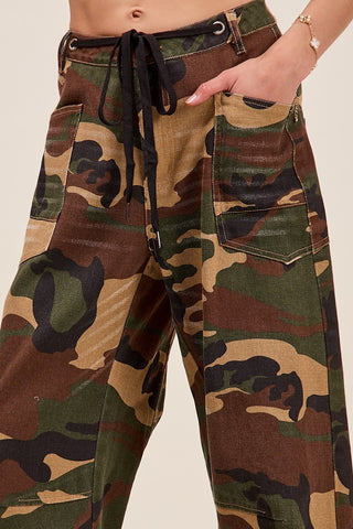 Stay Rowdy Camo Pants