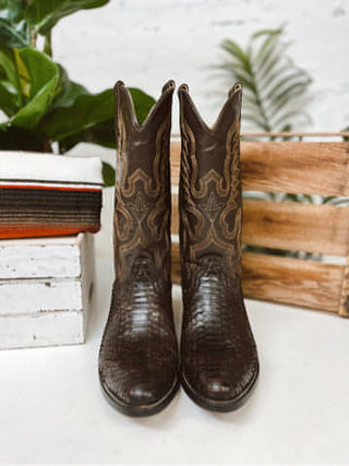 Vintage Je-Ver Cowboy Boots W Sz 9.5