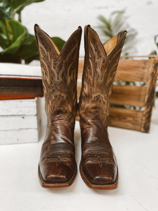 Vintage Justin Cowboy Boots M Sz 10.5