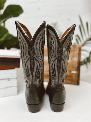 Vintage Larry Mahan Cowboy Boots M Sz 11.5