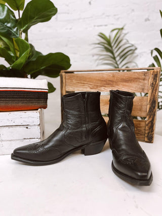 Vintage Abilene Cowboy Boots M Sz 11.5 Wide