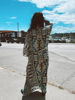 Take Me Away Kimono Duster