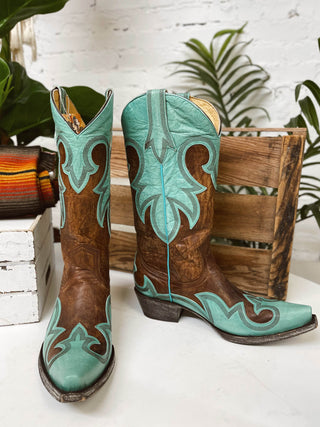 Vintage Old Gringo Cowboy Boots W Sz 8
