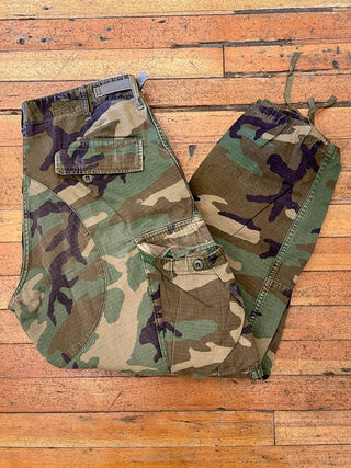 Vintage Army Pants- X-Short