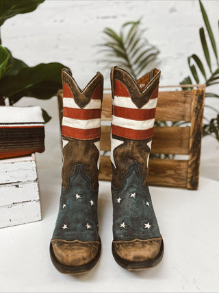 Vintage Cowboy Boots W Sz 10