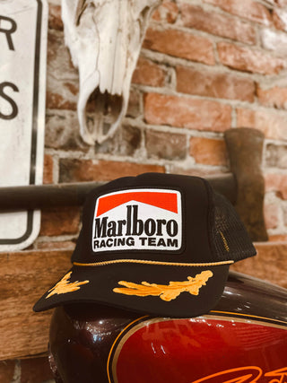 Marlboro Racing Team Patch Trucker Hat