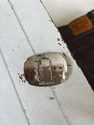 Rutilated Quartz Belt Buckle