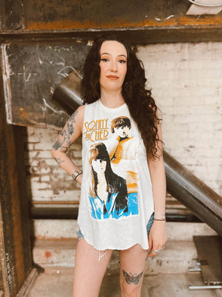 Chop Shop Sonny and Cher Muscle Tank
