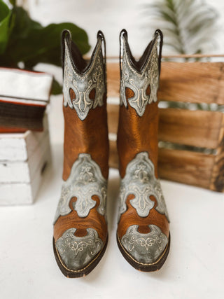 Vintage Rockin Country Cowboy Boots W Sz 10
