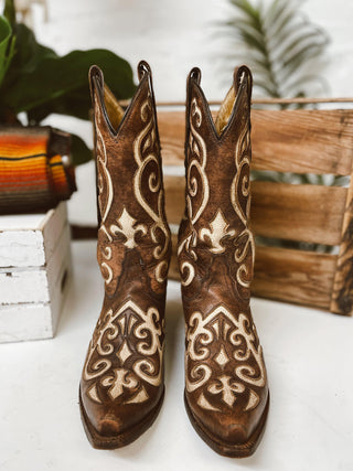 Vintage Tony Lama Cowboy Boots W Sz 7