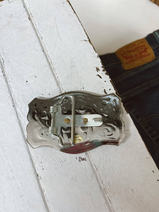 Wagon Belt Buckle