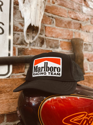 Marlboro Racing Team Patch Trucker Hat
