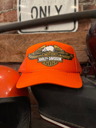 Harley Davidson Eagle Trucker Hat