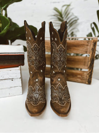 Vintage JB Dillon Cowboy Boots W Sz 12 / M Sz 10.5