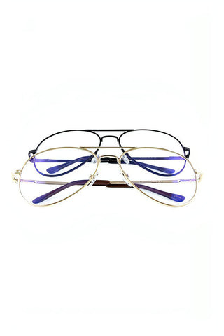 Aviator Blue Blocker Glasses