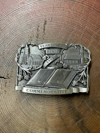 Year of the Bible Belt Buckle