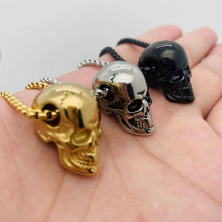 Stainless Steel Skull Necklace