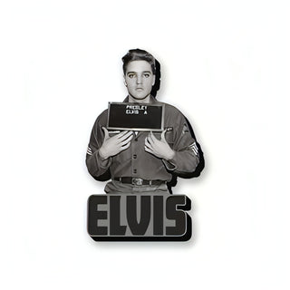 Elvis Enlistment Chunky Magnet