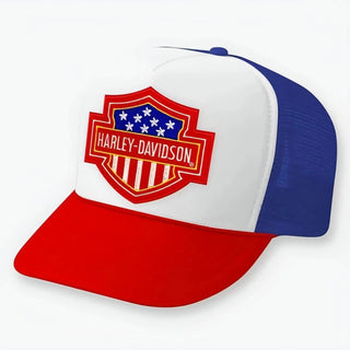 USA Harley Davidson Trucker Hat