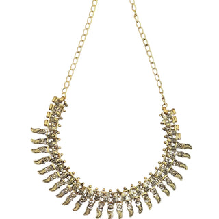 Anisa Brass Necklace