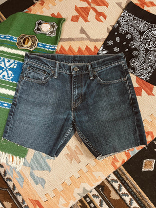 Vintage Levi's Denim Shorts Sz 30”