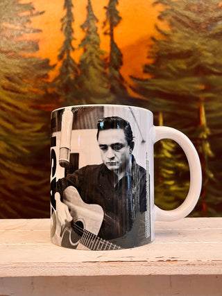 Johnny Cash Recording Mug