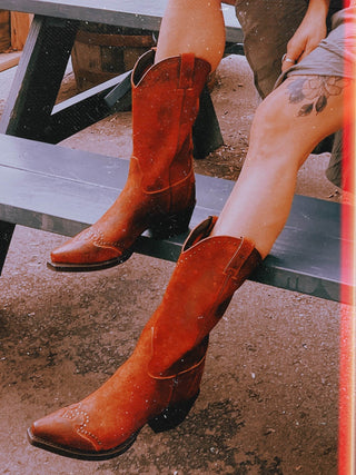 Sonora Cowboy Boots W Sz 9