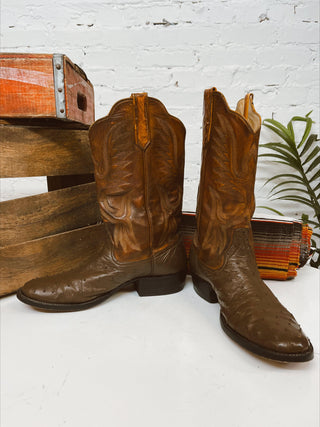 Vintage Rios of Mercedes Cowboy Boots M Sz 10.5