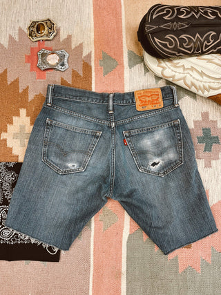 Vintage Levi's Denim Shorts Sz 30”