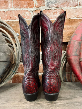 Tony Lama Cowboy Boots M Sz 8.5 W Sz 10 wide