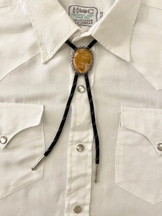 Vintage Stone Bolo Tie