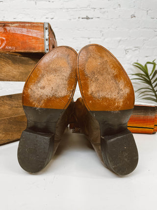 Vintage Rios of Mercedes Cowboy Boots M Sz 10.5
